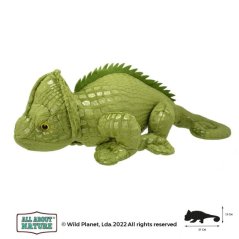 Wild Planet - Peluche caméléon