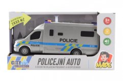Mașină de poliție cu baterii 19,5 cm