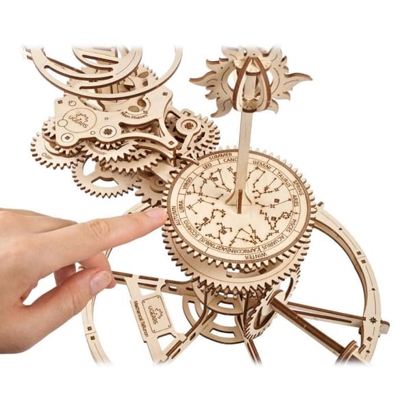 Puzzle mecánico de madera Ugears Tellurium 3D