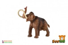 Mamut cu blană de plastic 14cm