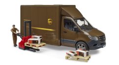 Bruder 2678 MB Sprinter UPS avec pilote et accessoires