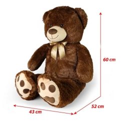 Rappa Velký plyšový medvěd Štefan s visačkou 100 cm