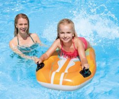 Intex 58165 Úszódeszka fogantyúval felfújható 112x62cm