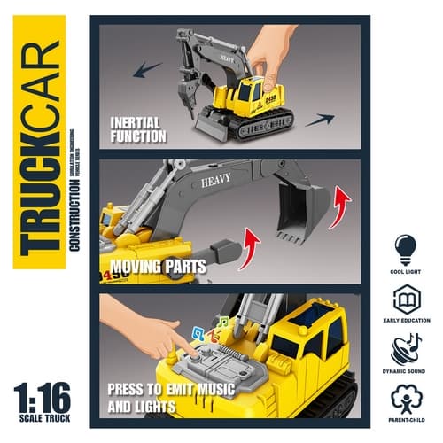 Bavytoy Stavební bagr