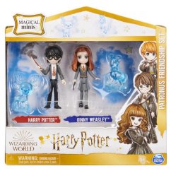 Harry Potter Harry y Ginny con los mecenas