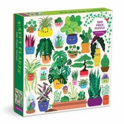 Mudpuppy Puzzle Happy Plants 500 darabos puzzle