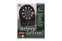 Țintă electronică digitală + 3 săgeți din plastic cu sunet 20x26 cm
