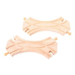 Bigjigs Rail Connected Symmetrical Switch 2pcs