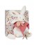 Zestaw upominkowy Doudou - Pluszowy króliczek z muchomorkiem 25 cm stary różowy