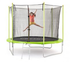 Trampolína 305 cm se sítí a žebříkem Cross