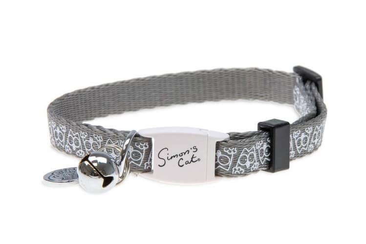 Karlie Simon's Cat Obojek šedý pro kočky 20-30 CM X 10 MM