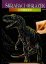 Obrazek zdrapka tęcza A4 dinozaur
