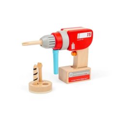 Bigjigs Toys Perceuse en bois