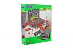 Garage Welly + car Welly Porsche metal/plastik w pudełku 21x25x5,5cm