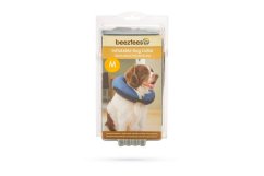 Beeztees Zgardă gonflabilă pentru câini albastru M 25-40cm