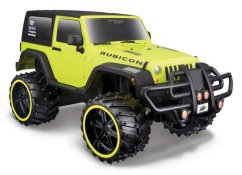 Maisto RC - Jeep Wrangler Rubicon, Off-Road, galben, 1:16, 2.4GHz, XTR