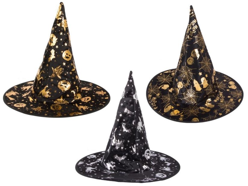 Kapelusz czarownicy na Halloween