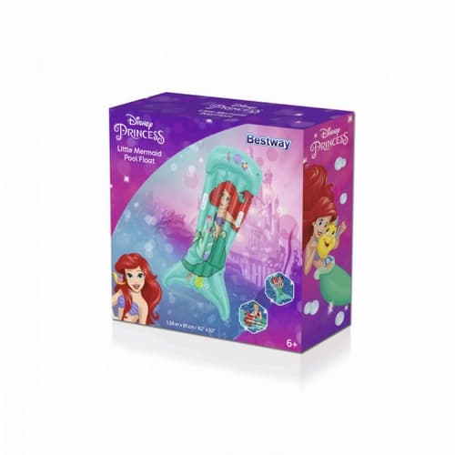 Nafukovacie lehátko - Disney Princezná - Malá morská víla