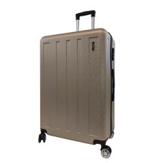 Bavy Cestovní kufr skořepinový 28" Stripes Gold beige