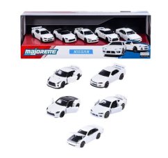 Majorette Nissan zestaw prezentowy 5 metalowych samochodzików 1:64