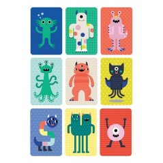 Carduri Petit Collage într-o cutie monstru