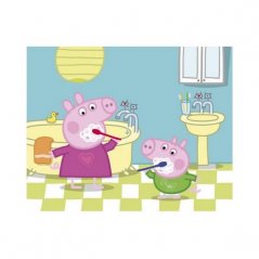 PEPPA PIG: HAPPY DAY 20 Cubos de Madera para Licencias