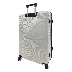 Bavy cestovný kufor 28" kruh biely