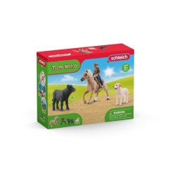 Schleich® FARM WORLD 42578 Western Lovas kalandok