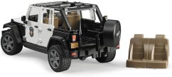 Bruder 2526 Jeep Wrangler Police s figúrkou policajta