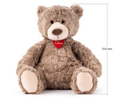 Medveď Bobo, veľký sediaci, 30cm