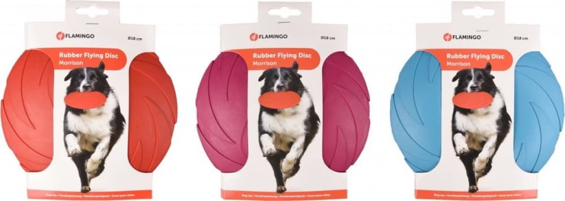 Flamingo Frisbee Morrison gumové průměr 18cm