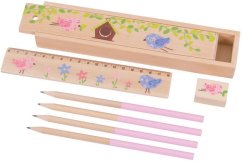 Trousse à crayons Bigjigs Toys Hibou en bois