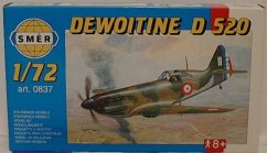 Model Dewoitine D 520 1:72