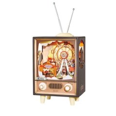 RoboTime 3D Wooden Puzzle Carnival at Sunset (en anglais)