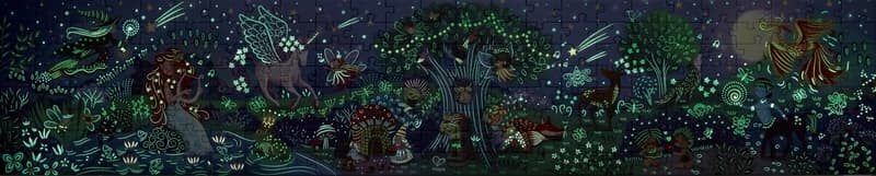 Puzzle - Magický les, délka 1,5 m