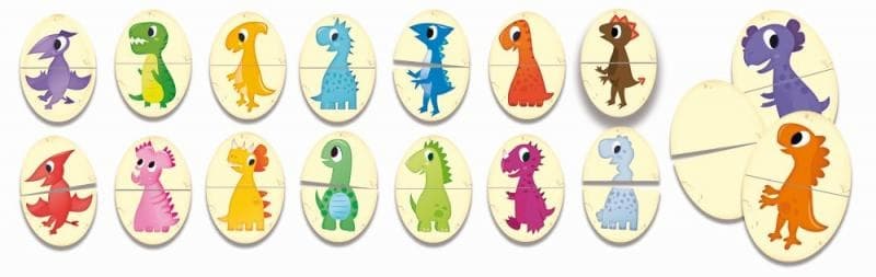 CAROTINA BABY PEXESO - Dinosaures