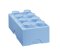 Cutie pentru gustări LEGO 100 x 200 x 75 mm - albastru deschis