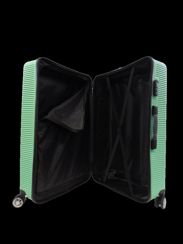 Bavy Cestovní kufr skořepinový 28" Circle Light green