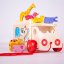 Bigjigs Toys Voiture en bois avec animaux