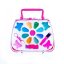 Set de maquillage pour enfants dans un coffret en plastique 14,5x15x6cm