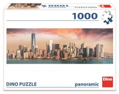 DINO Puzzle panoramique 1000 pièces MANHATTAN AT DAWN