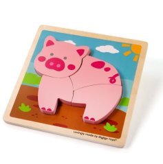 Casse-tête Piggy de Bigjigs Toys