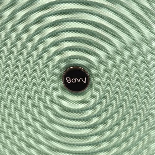 Bavy Cestovní kufr skořepinový 28" Circle Light green