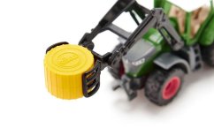 SIKU Blister 1539 Tracteur Fendt avec coupe-balles