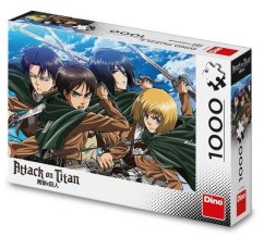 Dino Puzzle Anime: Támadás a Titánon 1000 darab