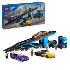 Lego 60408 Camion pentru transportul mașinilor cu mașini sport