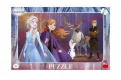 Puzzle doska Ľadové kráľovstvo II/Frozen II 29,5x19cm 15 dielikov