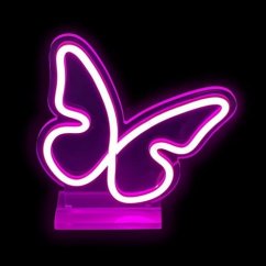 2Kids Toys LED NEON LIGHT Lampa motyl