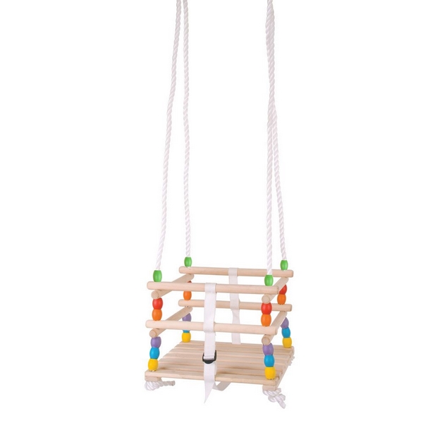 Bigjigs Jucării Jucării de lemn Bead Swing