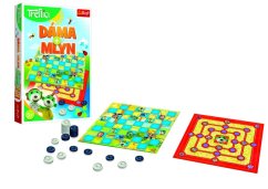 Trefl Hra Dáma a Mlýn / Rodina Trefliků